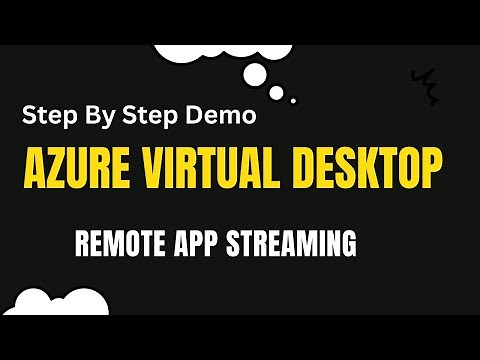 Azure Virtual Desktop Remote APP Streaming